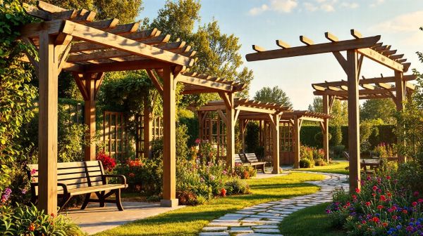 Top pergolas à Caen pour embellir votre espace extérieur